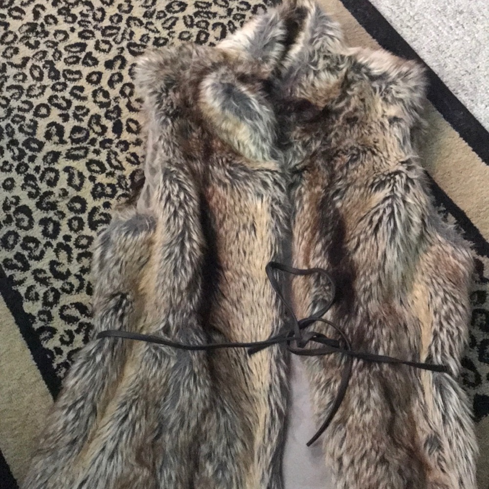 Furry vest